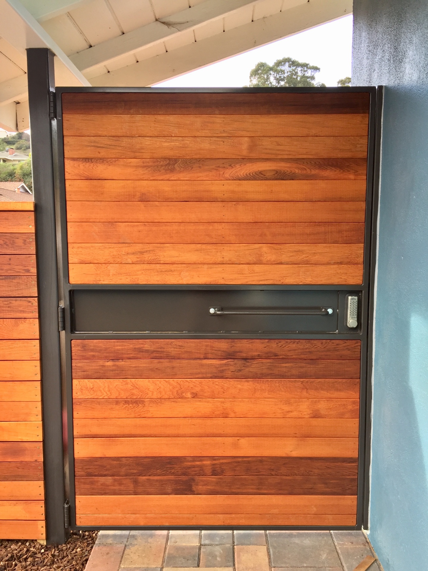 Wood & Steel Gate